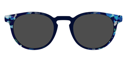 The Polarized Indigo Tortoise Sun Top