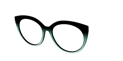 The Black to Spearmint Gradient