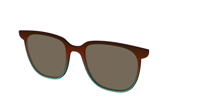 The Polarized Mahogany to Juniper Woodgrain Sun Top