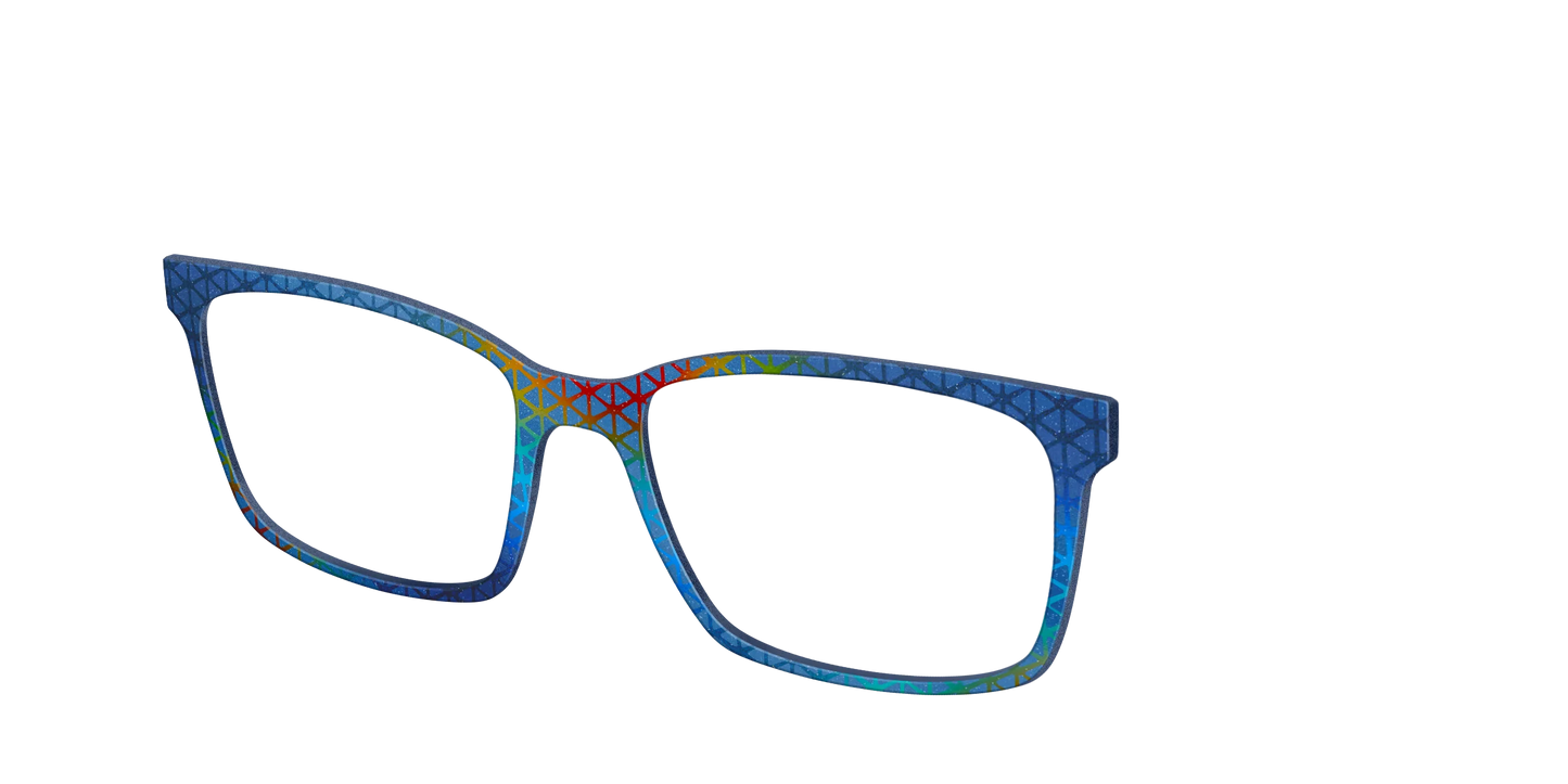 The Gleaming Blue Triangles