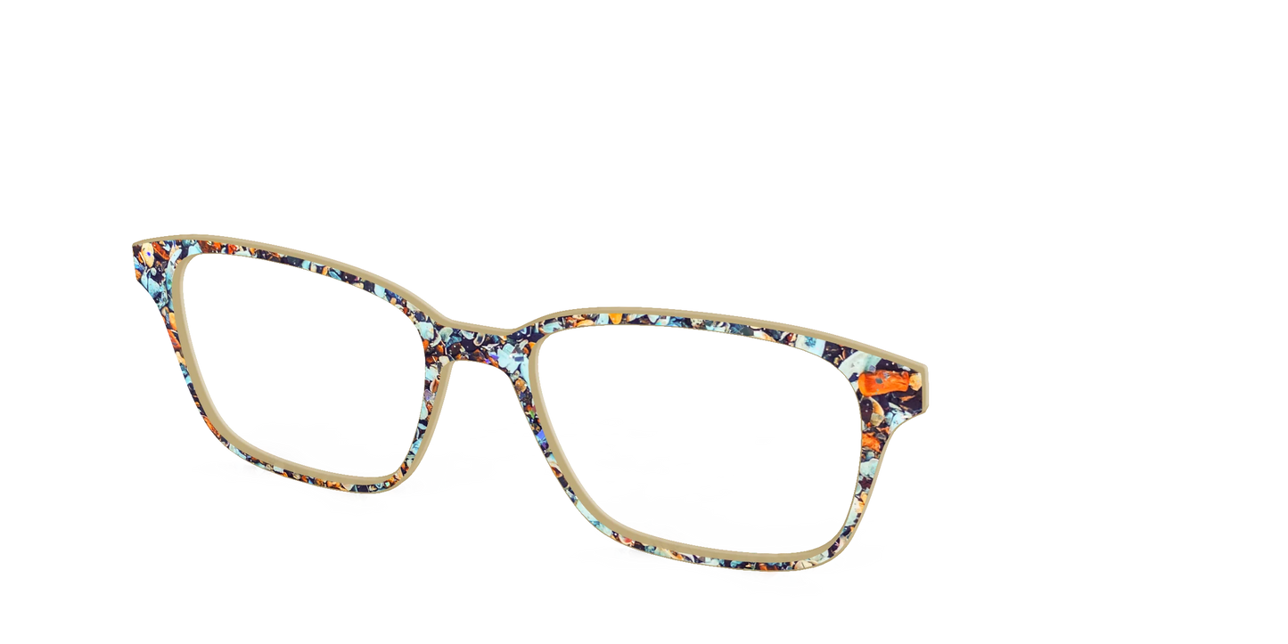 The Seashell Tortoise with Holographic Glitter