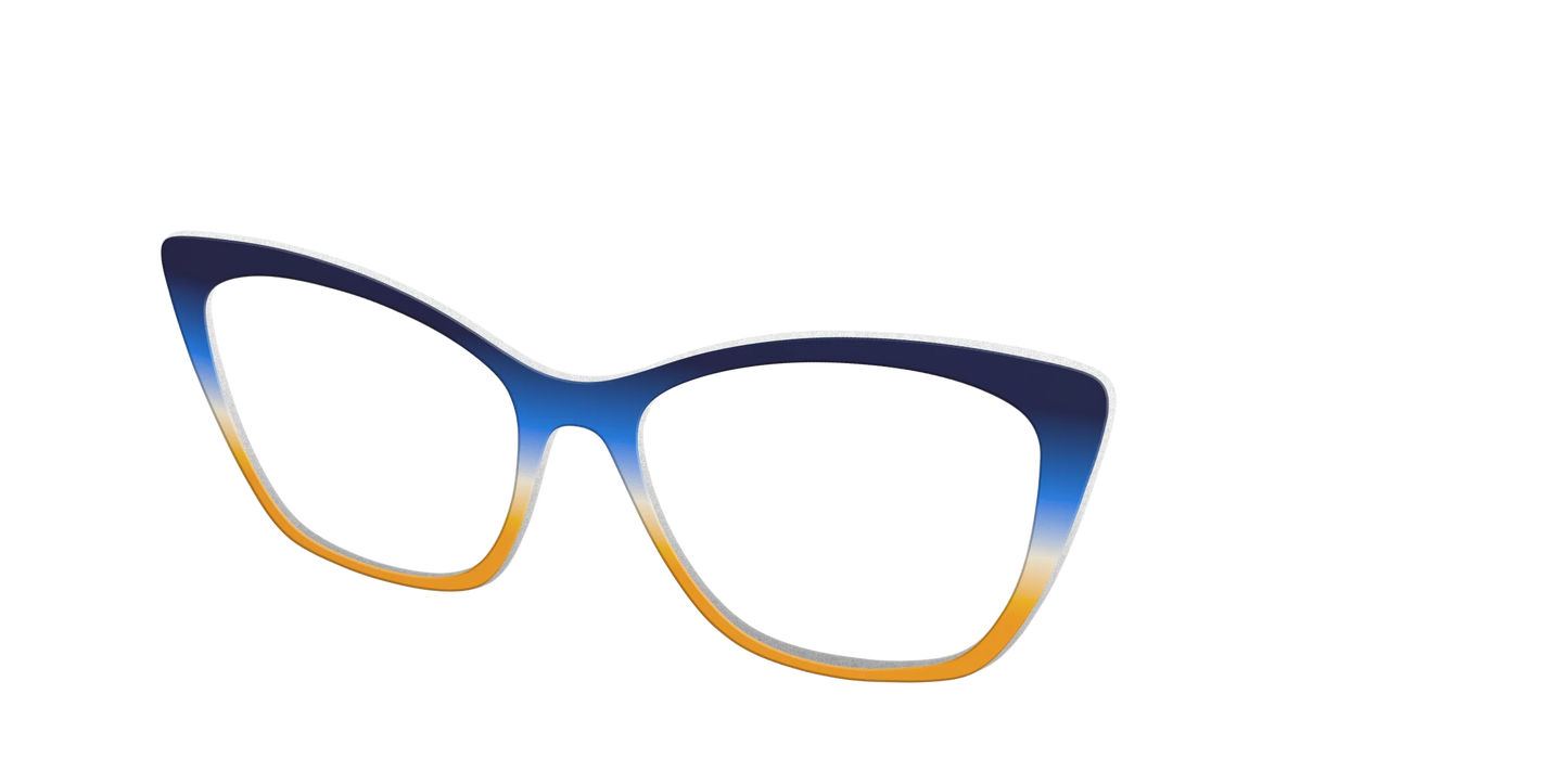 The Royal Blue to Gold Gradient
