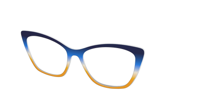 The Royal Blue to Gold Gradient
