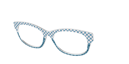 The Cerulean Check Split