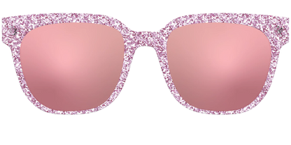 The Polarized Rose Gold Sparkle Sun Top