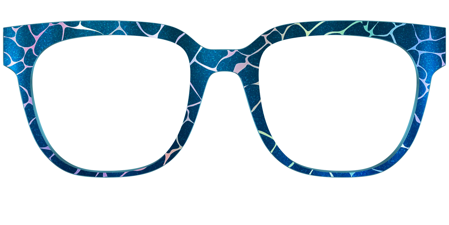 The Teal Shimmer Holographic Pool