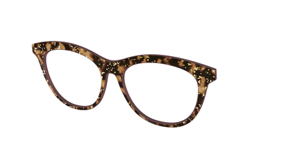 The Sandalwood Tortoise with Gold Foil