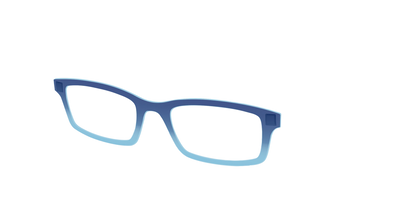 The Indigo to Sky Blue Gradient Crystal