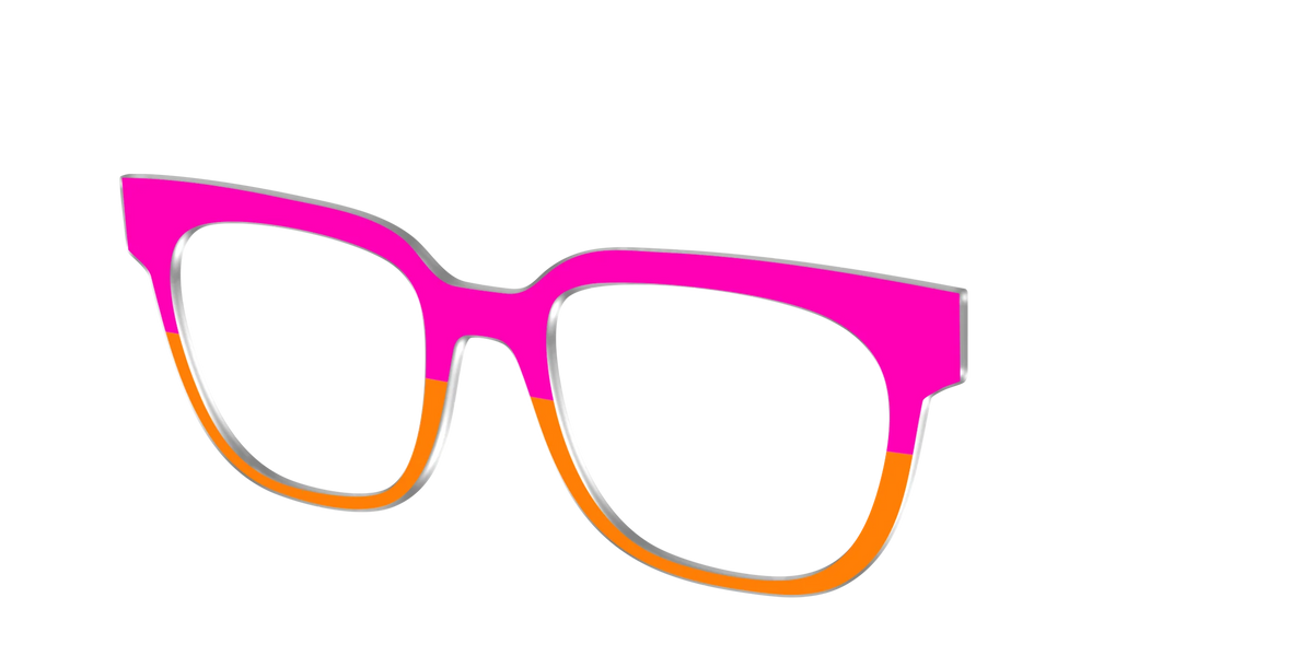 The Cerise and Tangerine Split