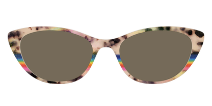 The Polarized Prism Split Tortoise Sun Top