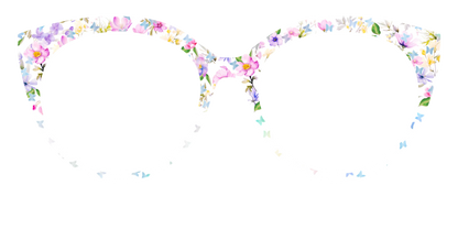 The Delicate Flower Crown with Butterfly Glitter