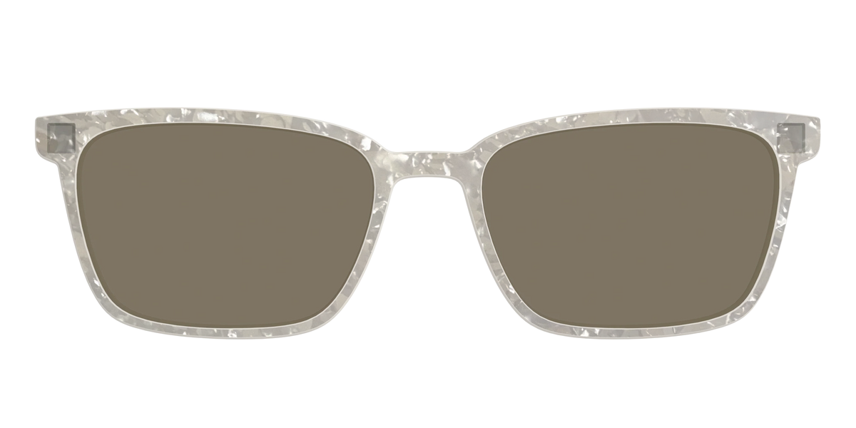 The Polarized White Quartz Pearl Sun Top