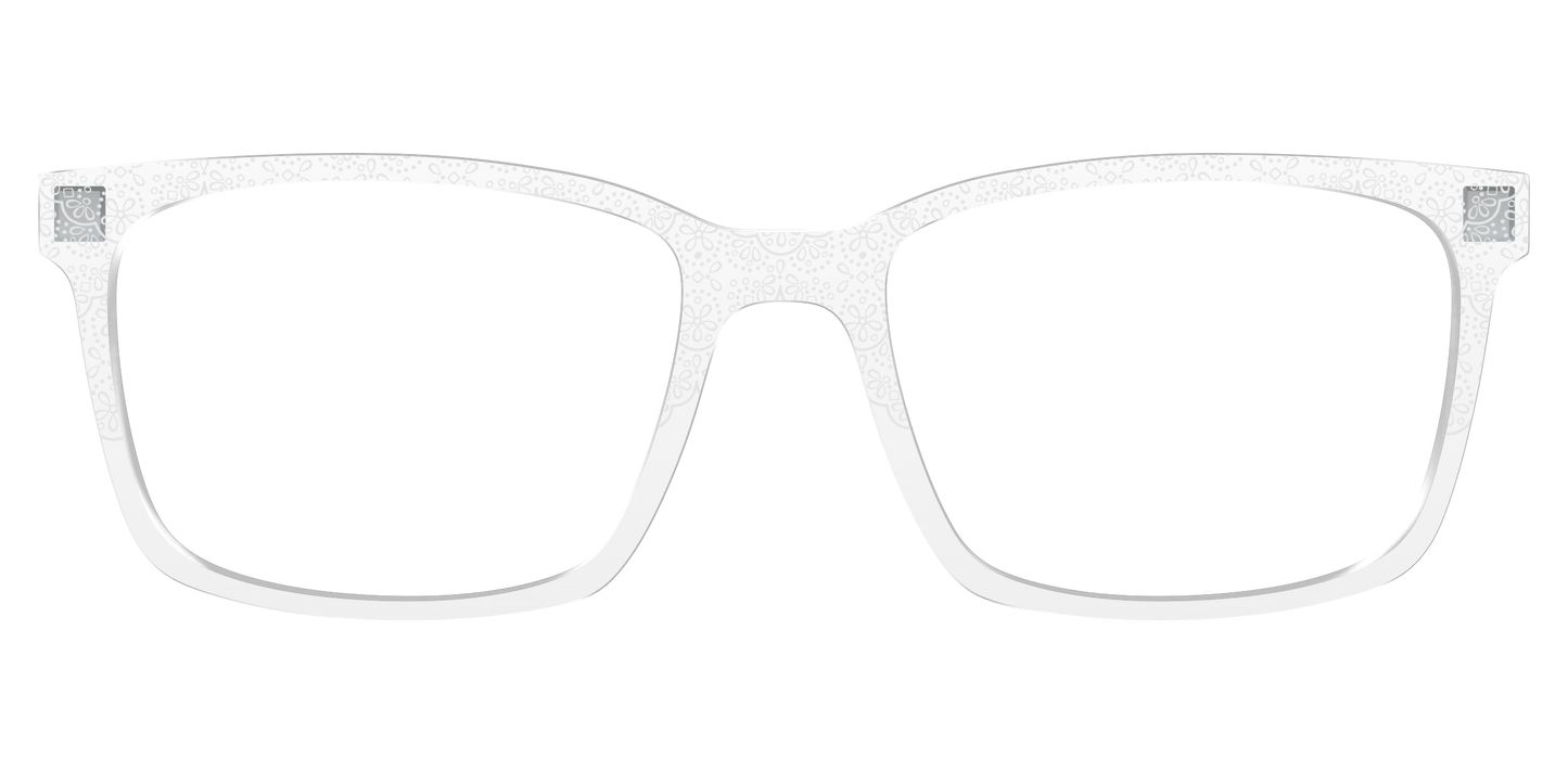 The White Eyelet Crystal