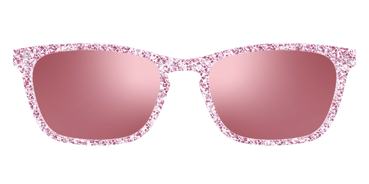 The Polarized Rose Gold Sparkle Sun Top