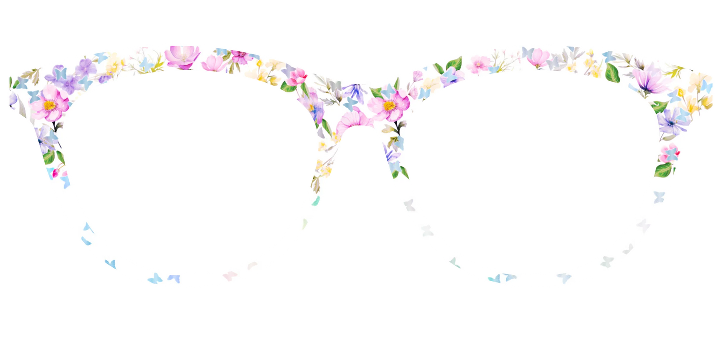 The Delicate Flower Crown with Butterfly Glitter