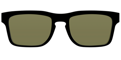 The Black with Green Racquet Sport Lens
