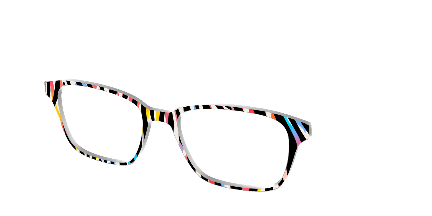 The Vivid Zebra Stripes