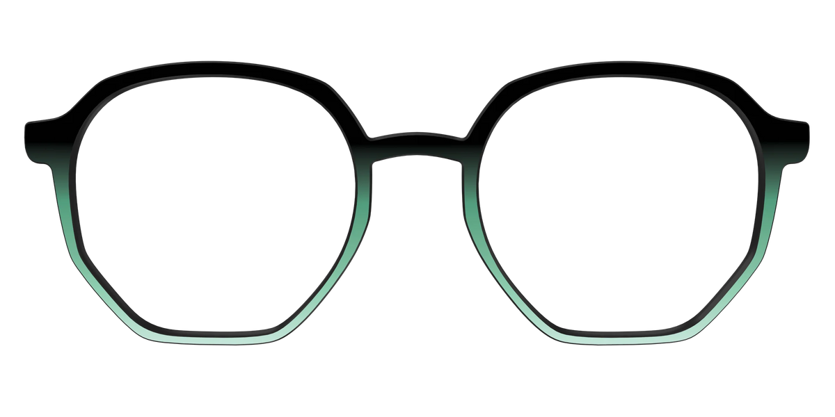 The Black to Spearmint Gradient
