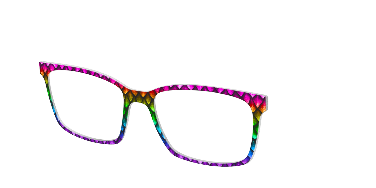 The Rainbow Dragon Scales