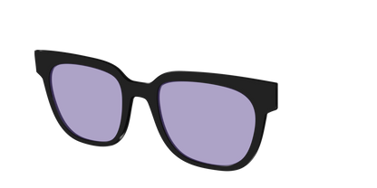 The Black With Celestial Purple Lens