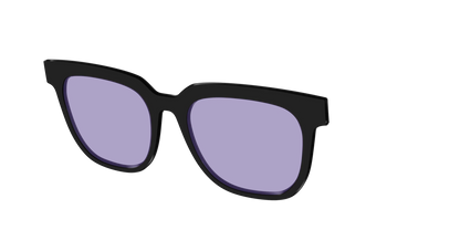 The Black With Celestial Purple Lens