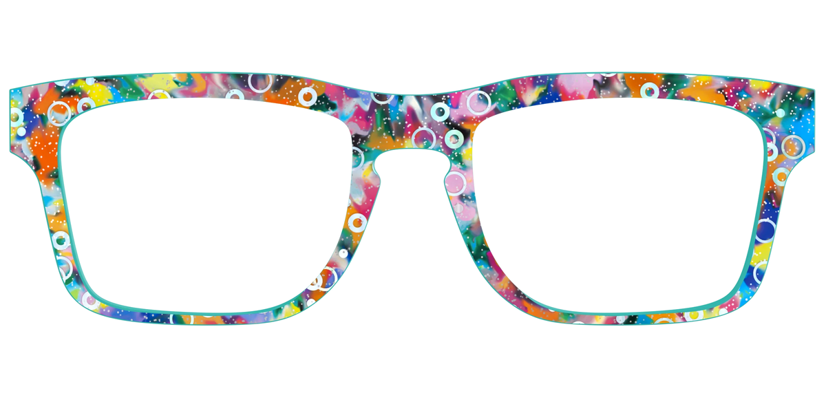 The Imaginative Tortoise with Bubble Glitter