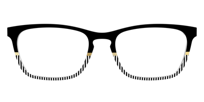 The Chic Stripes Crystal with Gold Foil