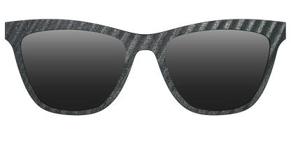 The Polarized Obsidian Stripe Sun Top