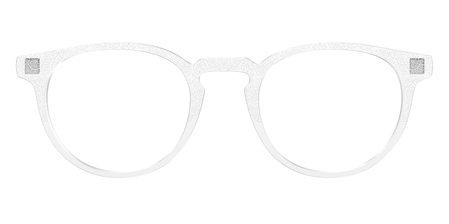 The White Eyelet Crystal