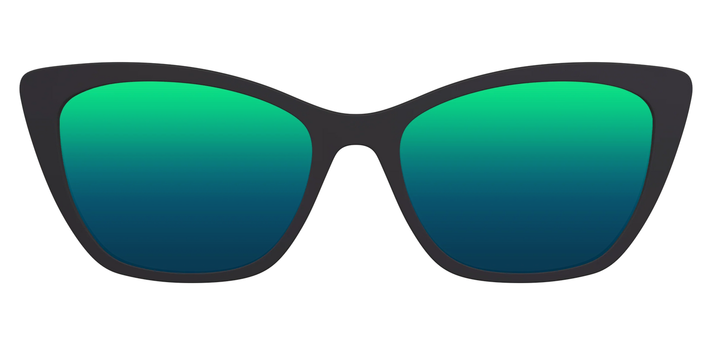 The Polarized Green Reflective Sun Top