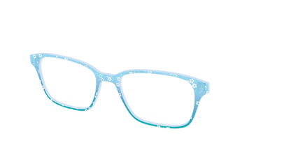 The Sky Blue Crystal with Daisy Glitter