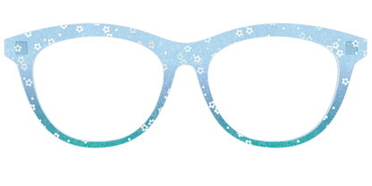 The Sky Blue Crystal with Daisy Glitter