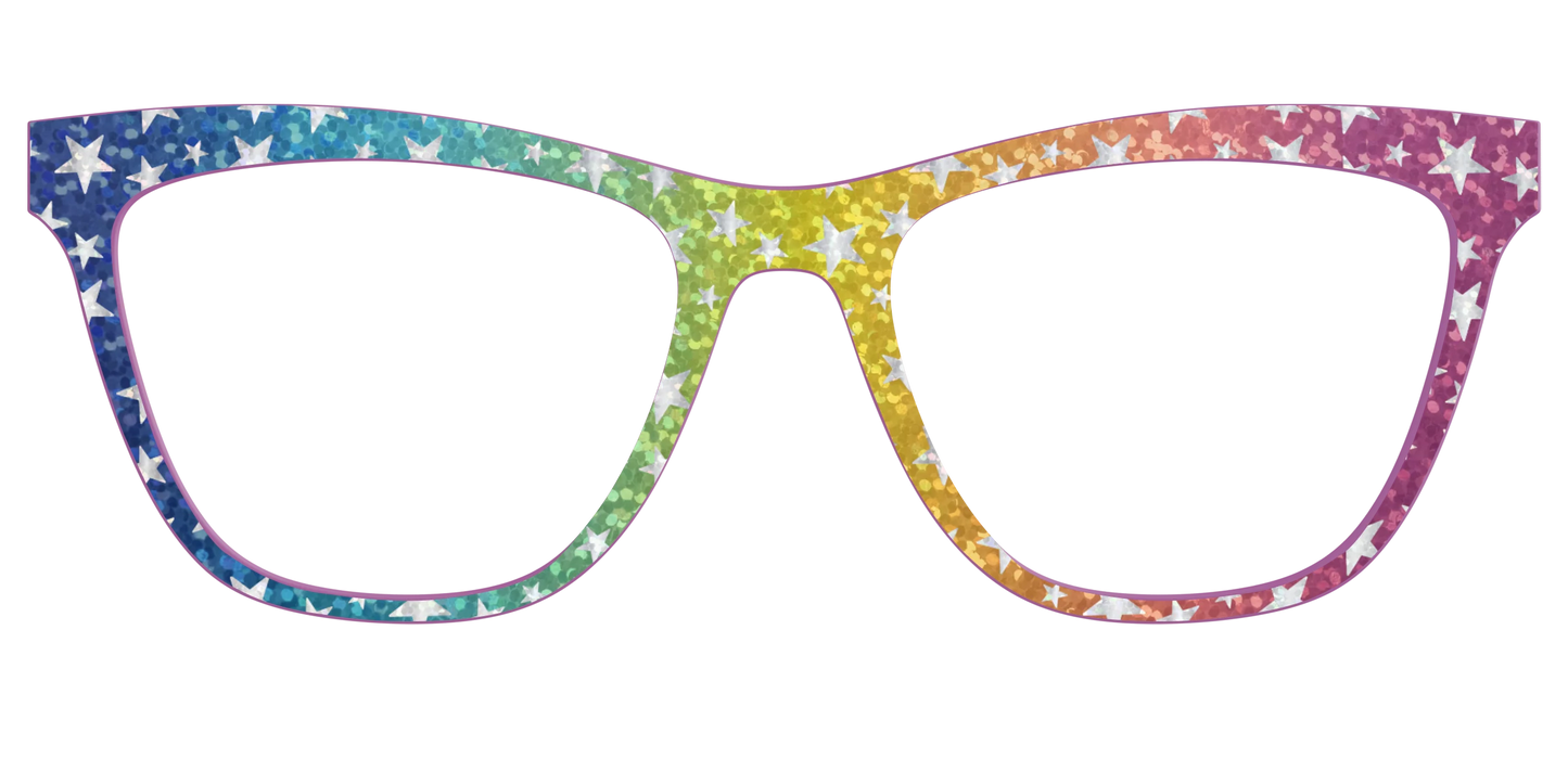 The Iridescent Rainbow Stars