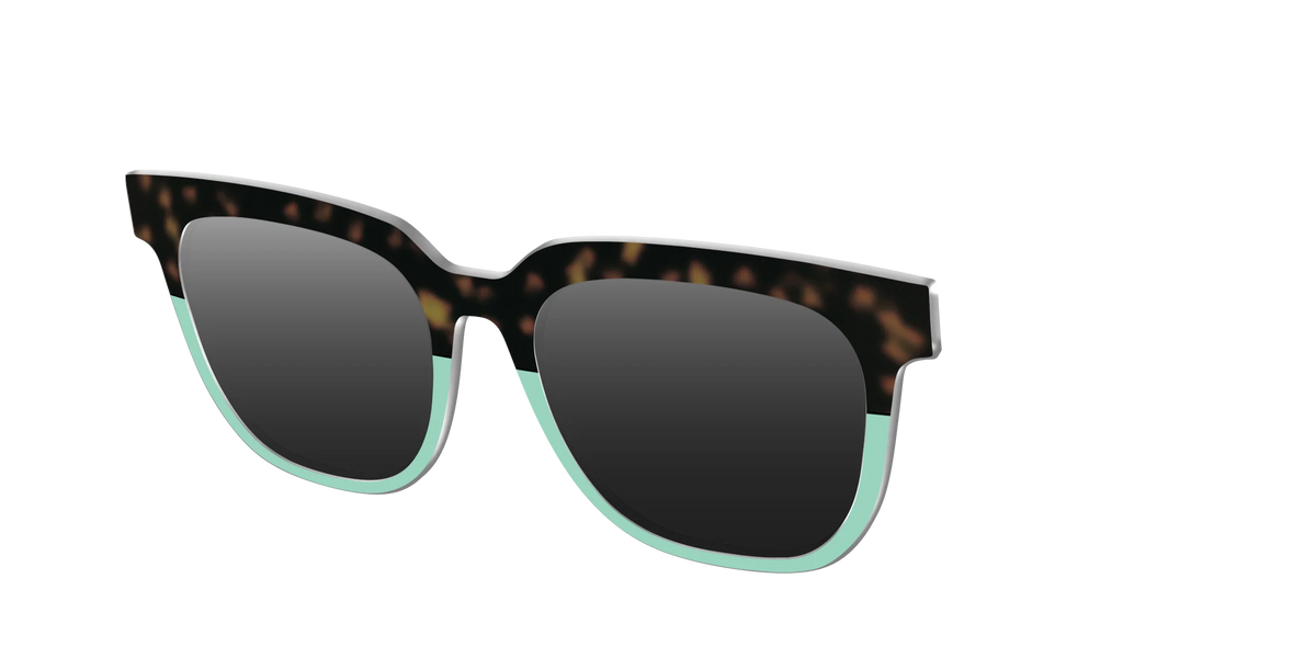 The Polarized Matcha Split Sun Top