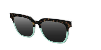 The Polarized Matcha Split Sun Top