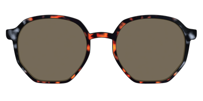 The Polarized Gray & Amber Tortoise Sun Top