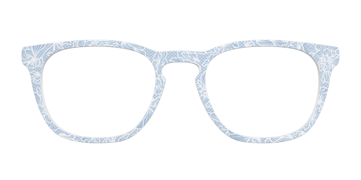 The Something Blue Floral Lace