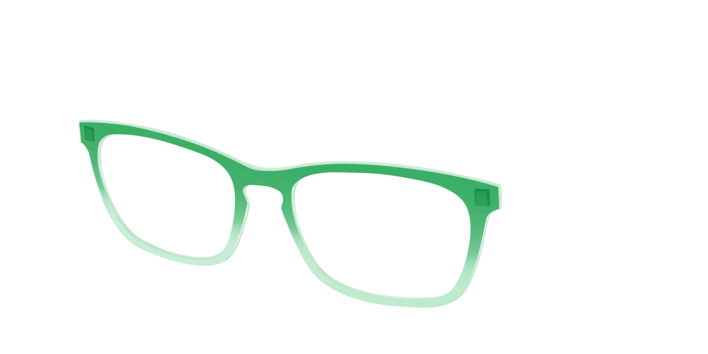 The Fern to Mint Gradient Crystal