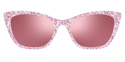 The Polarized Rose Gold Sparkle Sun Top