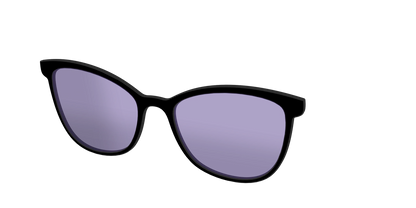 The Black With Celestial Purple Lens