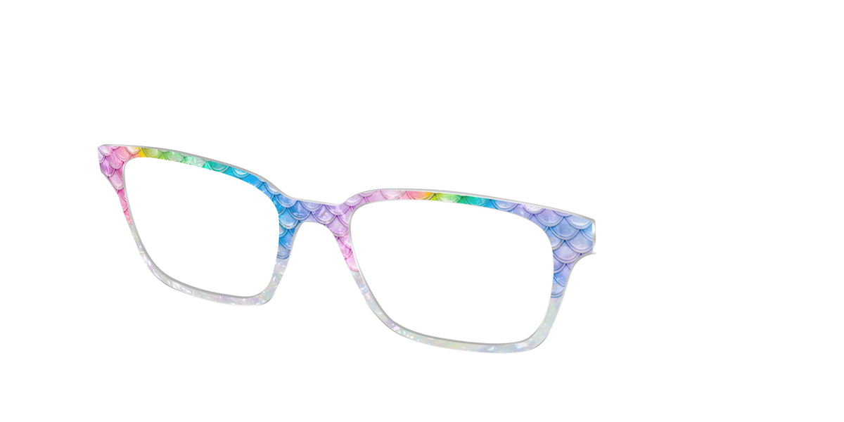 The Rainbow Pearl Scales Crystal