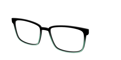The Black to Spearmint Gradient