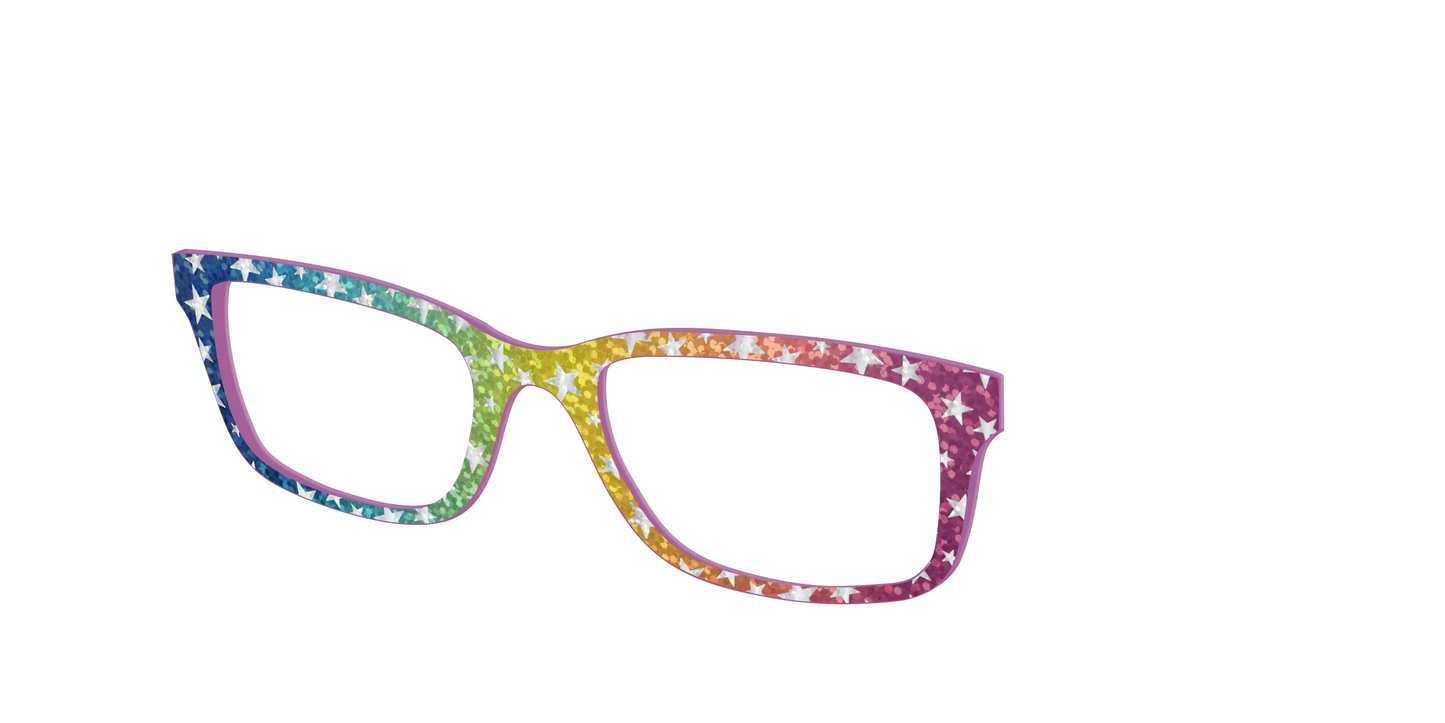 The Iridescent Rainbow Stars
