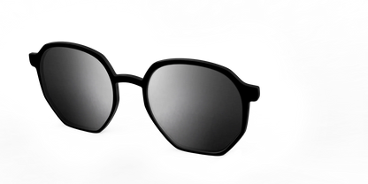 The Polarized Silver Reflective Sun Top