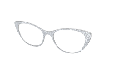 The Pale Gray Medallion Lace