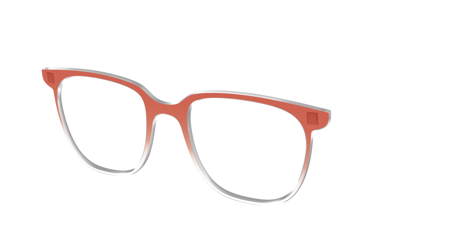 The Burnt Orange Gradient Crystal