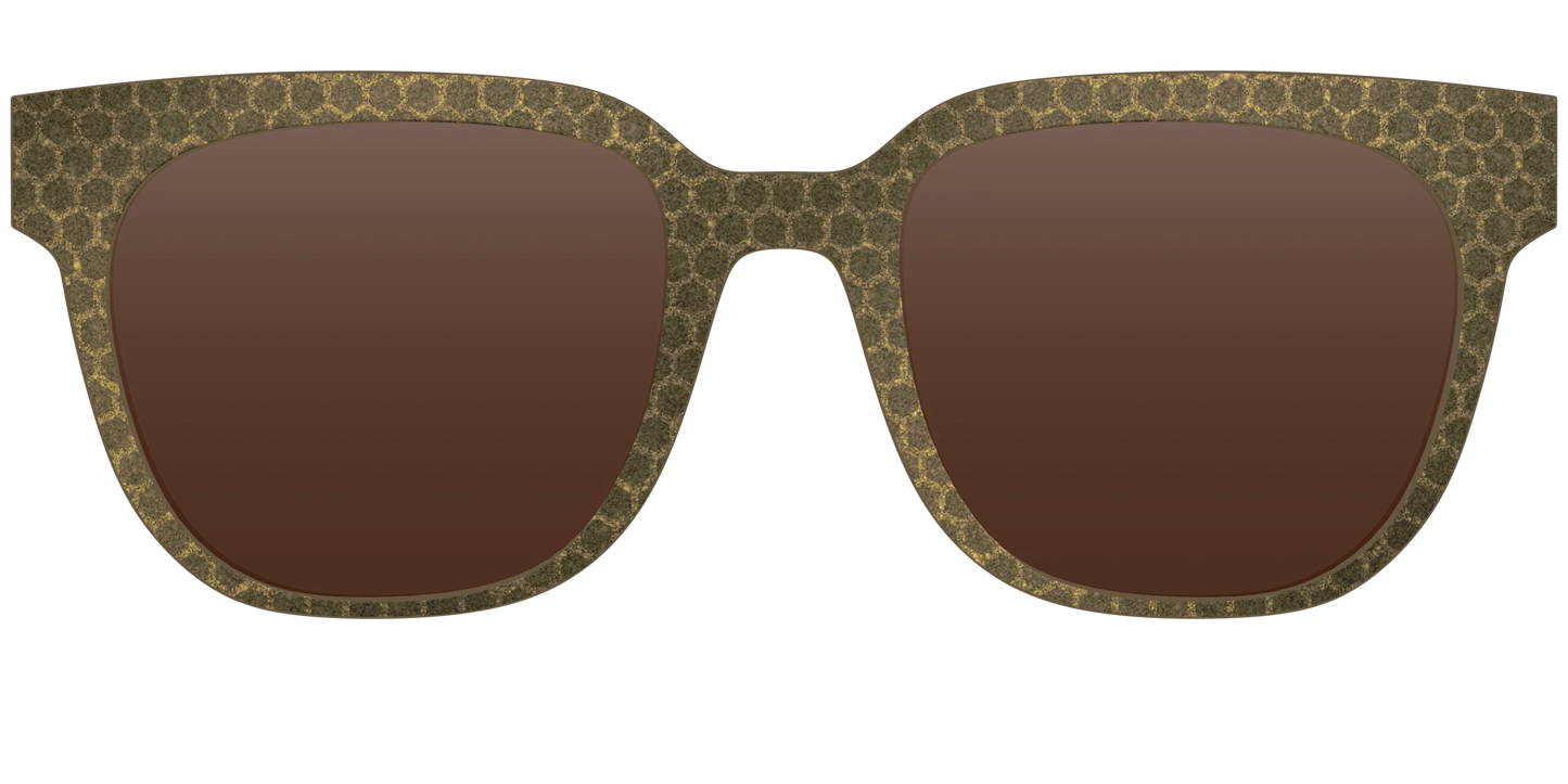 The Polarized Honeycomb Sun Top