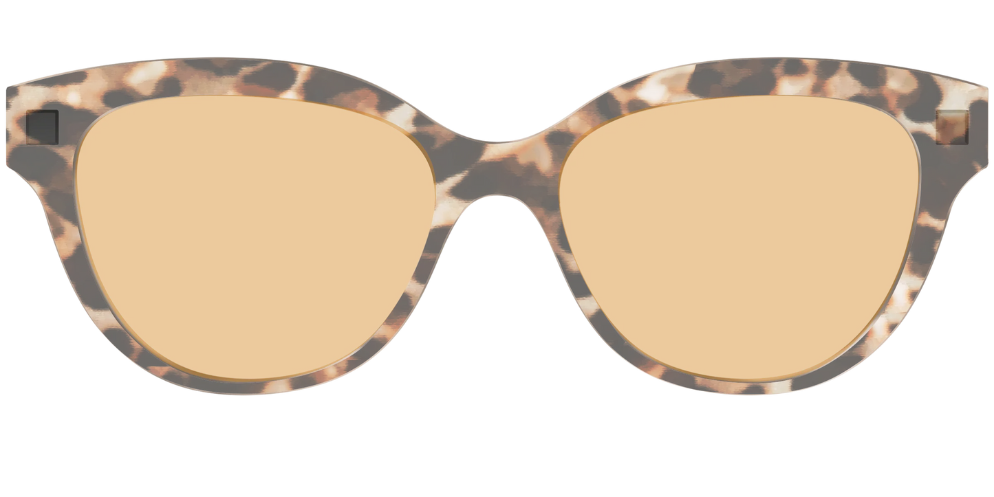 The Neutral Tort Crystal With Umber Brown Lens