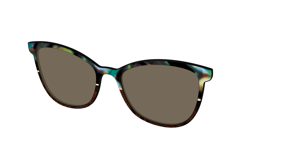 The Polarized Mirage Split with Gold Foil Sun Top