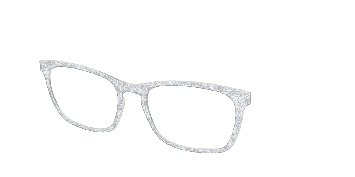 The Pale Gray Floral Lace